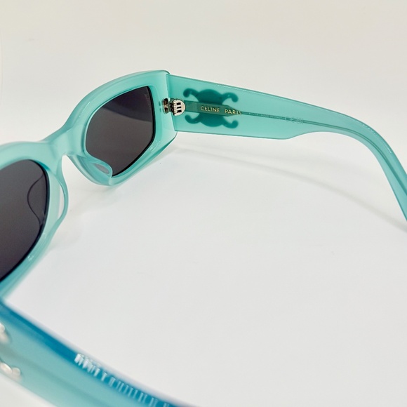 CELINE PARIS Maxi Triomphe XL Sunglasses Green CL40282U 93A 53□18–145 NIB main image 8